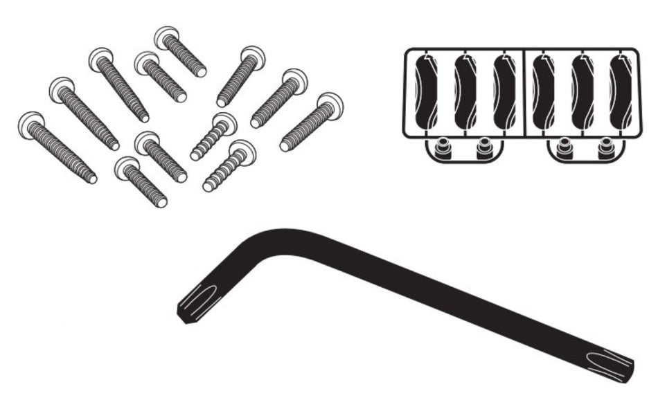 Paramount |  | SDX2 Retro Screw pack kit for Concrete drains