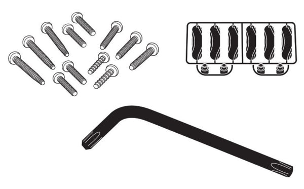 Paramount |  | SDX2 Retro Screw pack kit for Concrete drains
