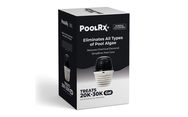 PoolRx | 331066 | PoolRx+ Mineral Algaecide for up to 6-Month Algae Control for 20-30K Gallons