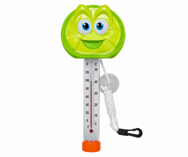 PoolStyle | PS2106 | Lime Tutti-Frutti Pool Thermometer