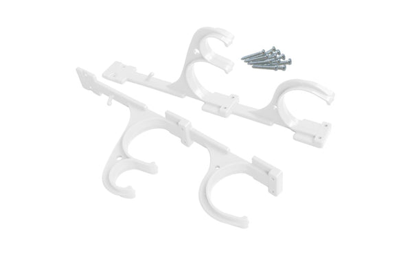 PoolStyle | PS2019 | Plastic Pole Hanger with Screws – 2/Pack