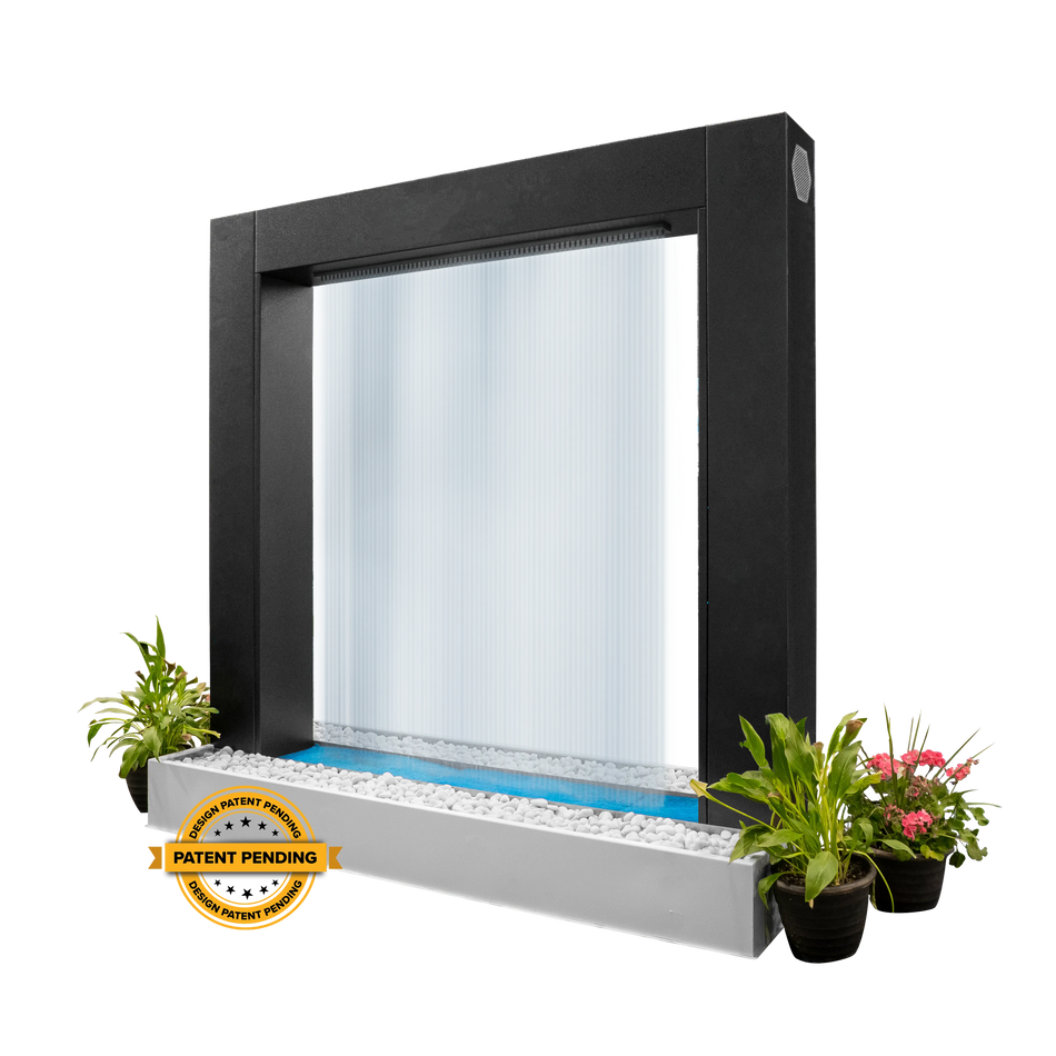The Outdoor Plus | Paradise Fall | Water Feature – 60”, 72”, 84”, 96” | Multiple Powder Coat Finish Options The Outdoor Plus