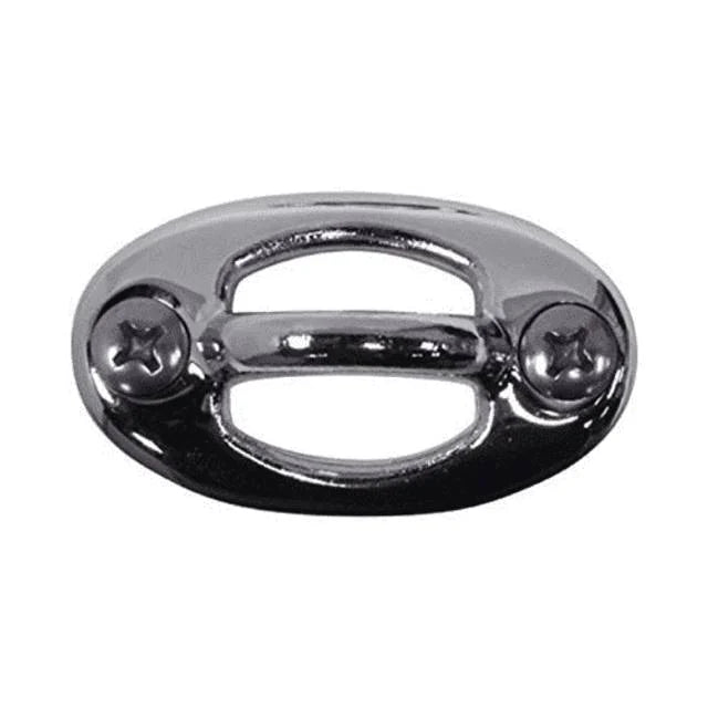 Perma-Cast | PI-70 | 4" Chrome Plated Bronze Oval Rope Eye