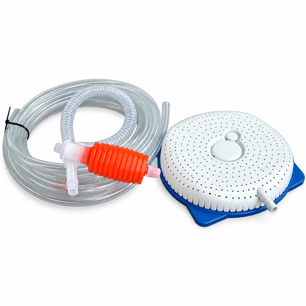 PoolStyle | PS350 | Pool Drain Cover with 15' Hose & Syphon