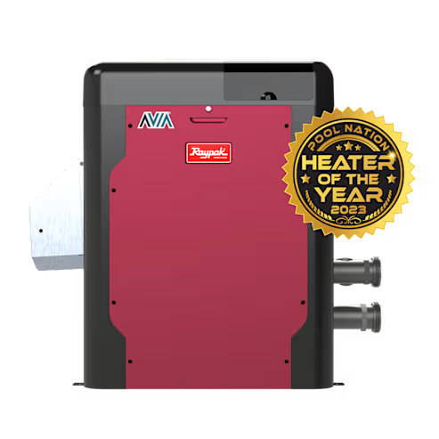 Raypak | 018051 | Model R404A Avia Pool & Spa Heater Propane 399 MBTUH 120/240V