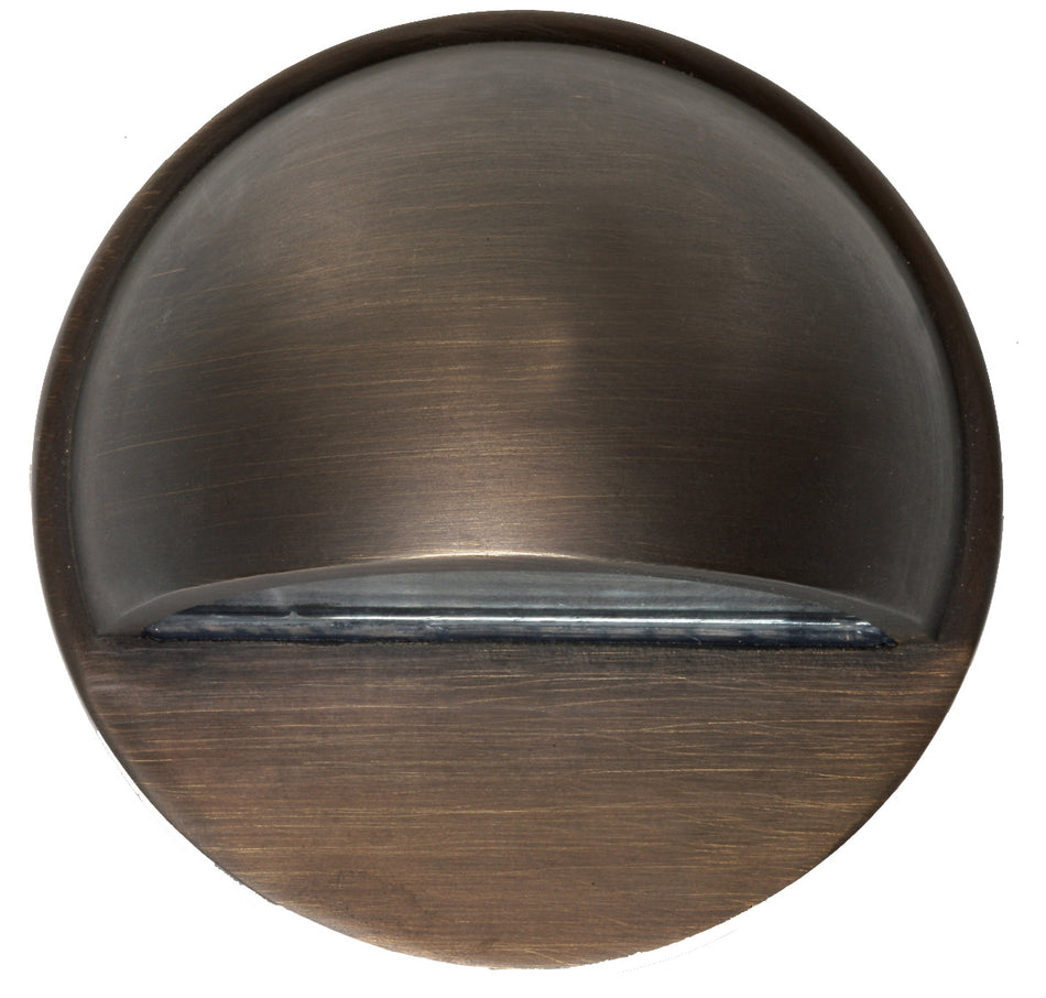 Sollos | 940025S | Deck Post Light-Antique Brass -12V - With 10W Equiv, JC1 LED, 3000K (7-10 day lead time)