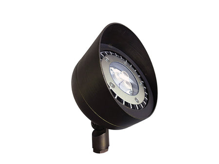 Sollos | 999995 | Par36 Flood Light 5" Round - 12V - Textured Bronze-Fixture Only (7-10 day lead time) Sollos