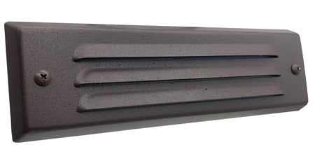 Sollos | 27524 | Surface Mount Step Light - 12V - 9" - Warm White (2700K) Integrated LED-Textured Bronze (7-10 day lead time) Sollos