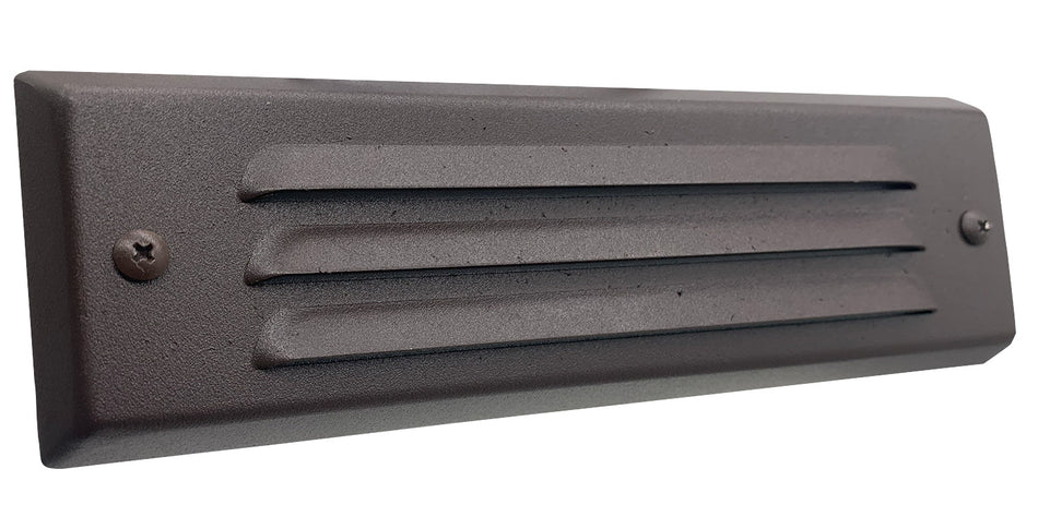 Sollos | 27524 | Surface Mount Step Light - 12V - 9" - Warm White (2700K) Integrated LED-Textured Bronze (7-10 day lead time)