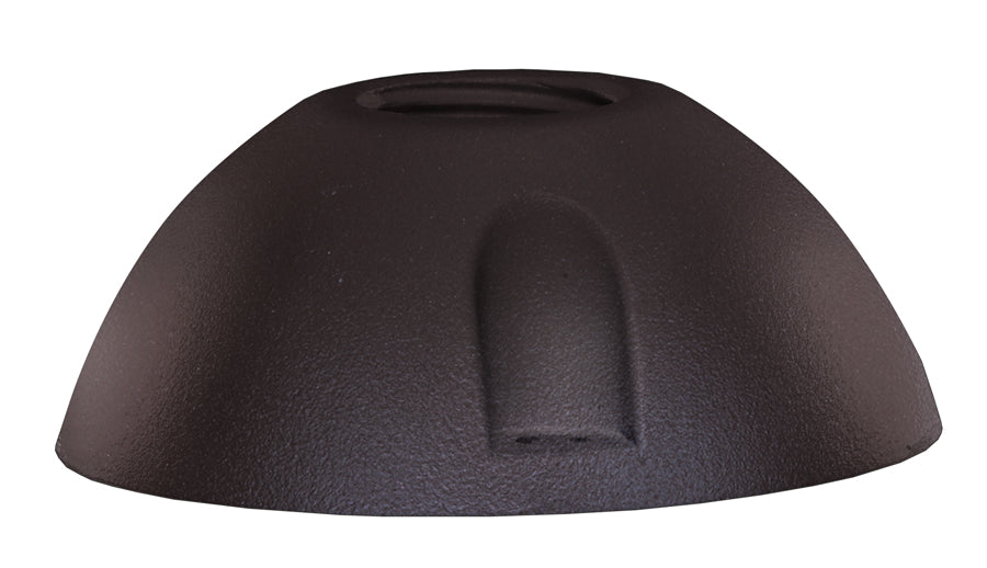 Sollos | 998141 | Surface Mount Mounting Plate – Textured Bronze Finish – For Outdoor Landscape Lighting Fixtures (7-10 Day Lead Time)