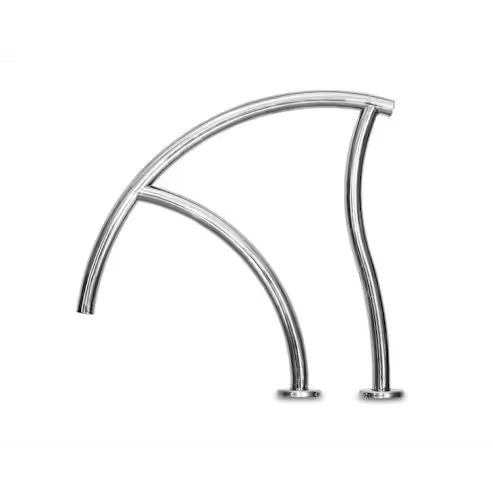 SR Smith | DR-G3D065-SINGLE | Designer Series Grab Rail Single – 1.90" × .065" Wall Thickness, 304 Stainless Steel