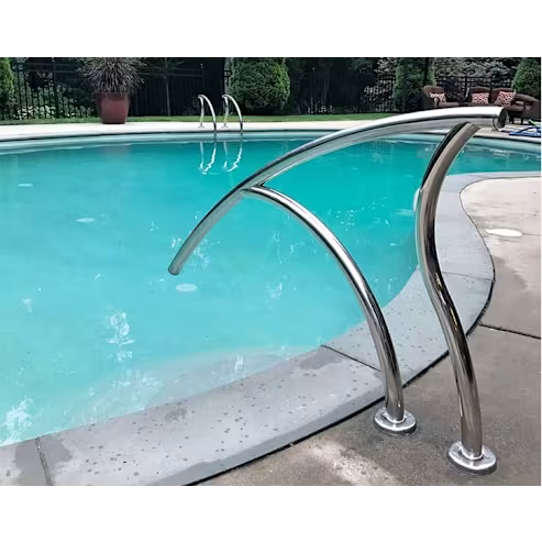 SR Smith | DR-G3D065-SINGLE | Designer Series Grab Rail Single – 1.90" × .065" Wall Thickness, 304 Stainless Steel