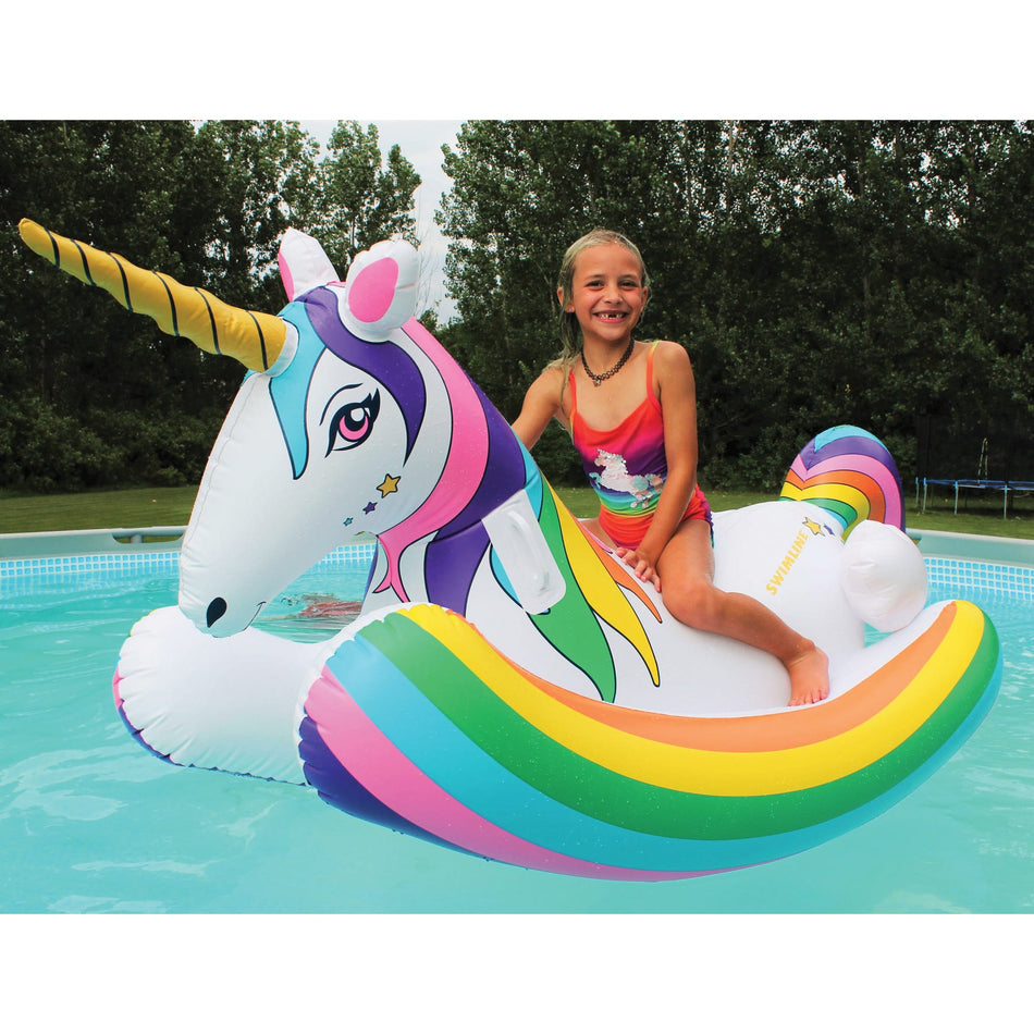 Swimline | 90587 | Unicorn Rocker Pool Float