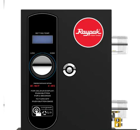Raypak | 100-10000663 | ET3 Electric Titanium Heater | 11 kW 240V Unit AquaTech Pools & Spa