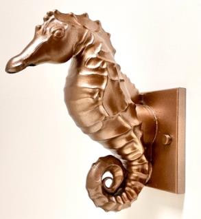 Artista Pools Seahorse Scupper Spillway – 1.5" NPT, Premium Metallic Finishes