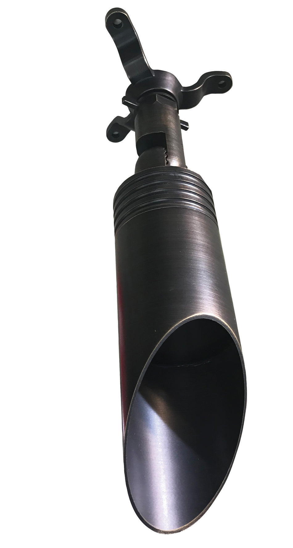 Sollos | 995503 | Contemporary Down Light 7.5" - 12V - Antique Brass-Fixture Only-With Mounting Base (7-10 day lead time)