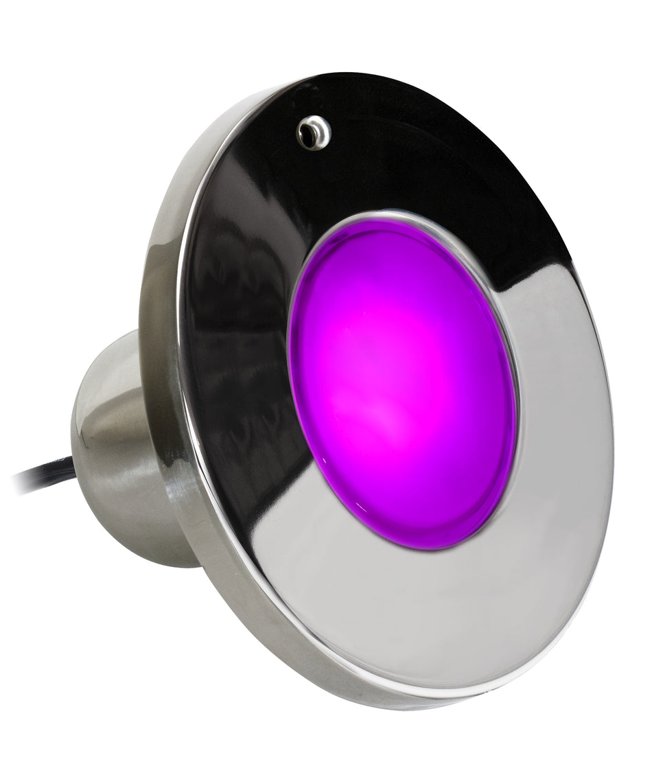 J&J Electronics | 23011 | ColorSplash XG-W 100 LED Spa Light | 120V 50 Foot Cord Polished Finish