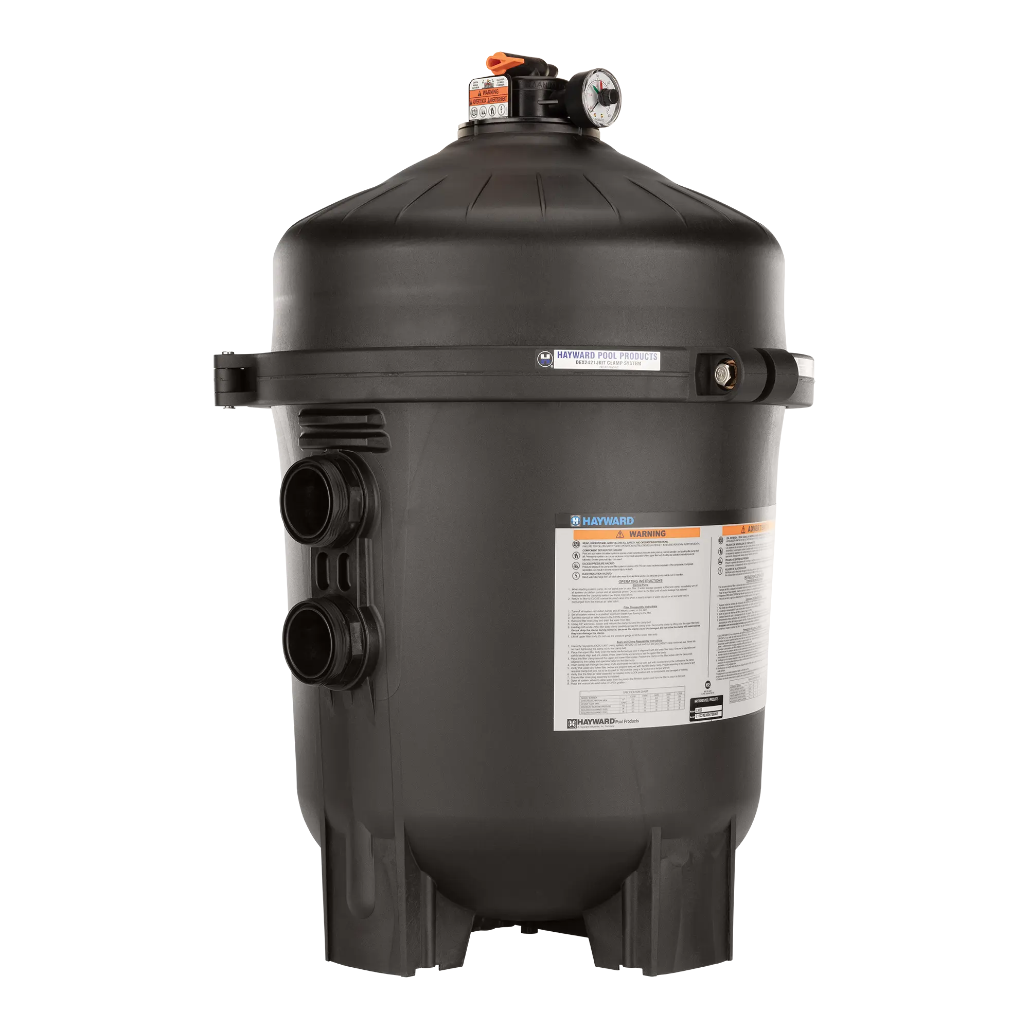 Hayward | W3C3030 | 325 SQ FT SwimClear 325 sq ft Multi-Element Cartridge Pool Filter – High-Efficiency, No Backwashing Hayward