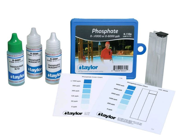 Taylor Water K-1106 Color Card Comparator Phosphate