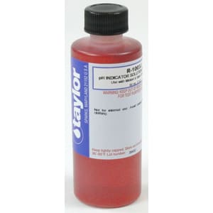 Taylor Water R-1003J-C-12 Phenol Red Reagent Ph Indicator for Midget & Slide Comparators, 2 oz, 12/Pack