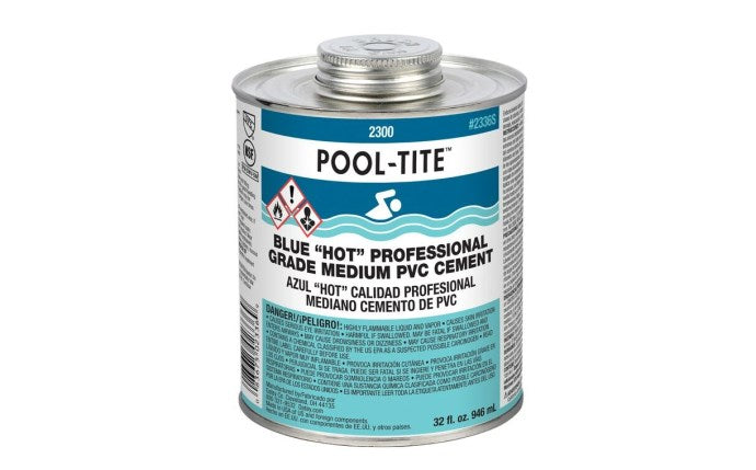 Oatey | 2336S | Pool-Tite 2300 Blue PVC Cement 32 oz