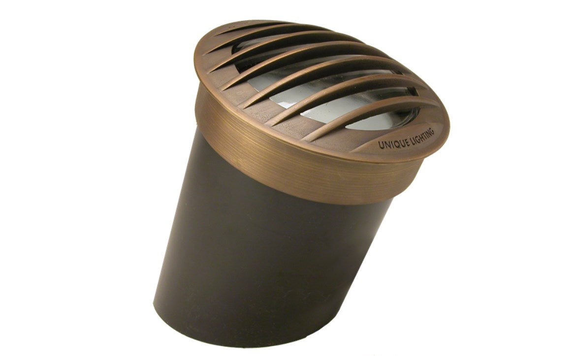 Unique Lighting Systems | APST-NL | Weathered Brass Apollo Star Well Light | No Lamp THE TORO COMPANY