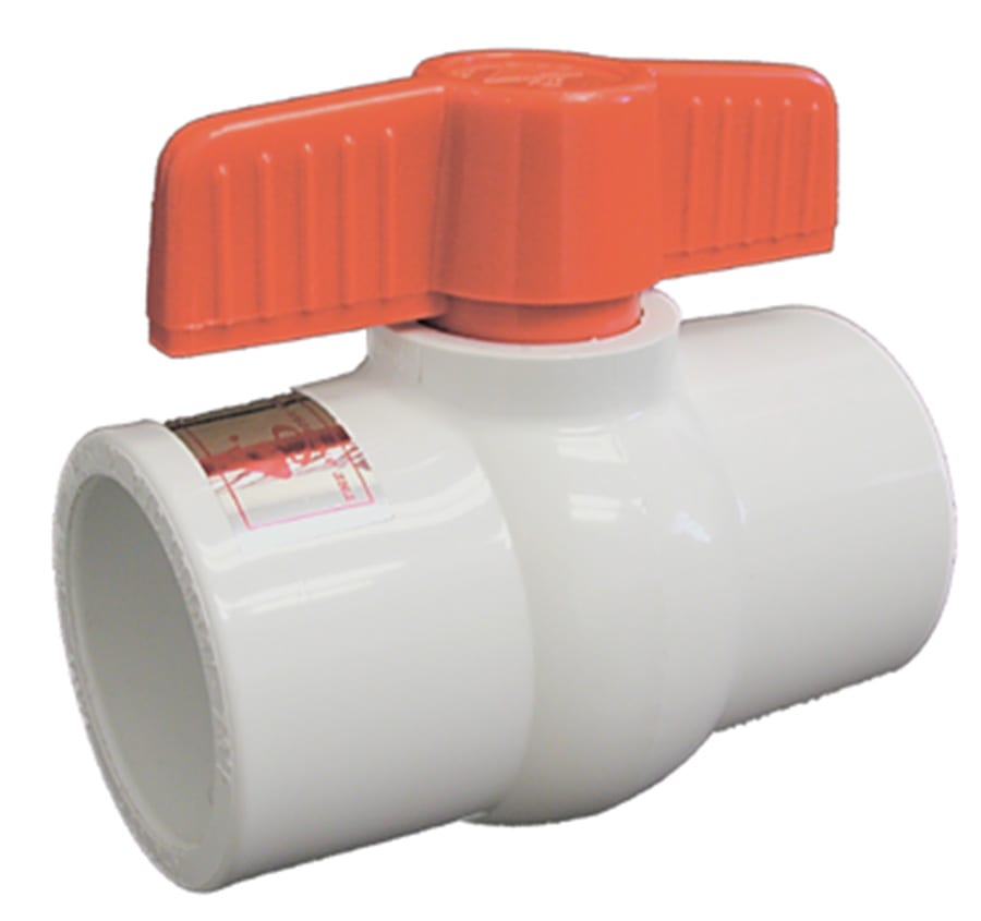 American Granby HMIP200SE PVC Sch80 Ball Valve 2" Slip w/ EPDM Seats