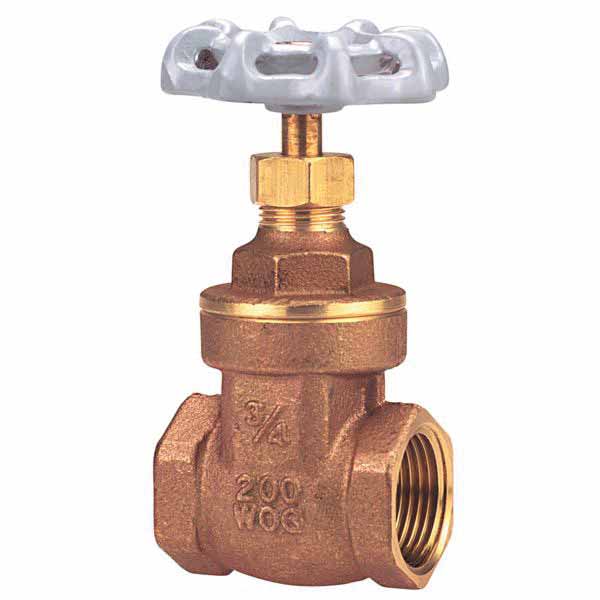 American Granby VLZGV005F 1/2" FIPT Lead Brass 200 psi TI-8 Series Gate Valve