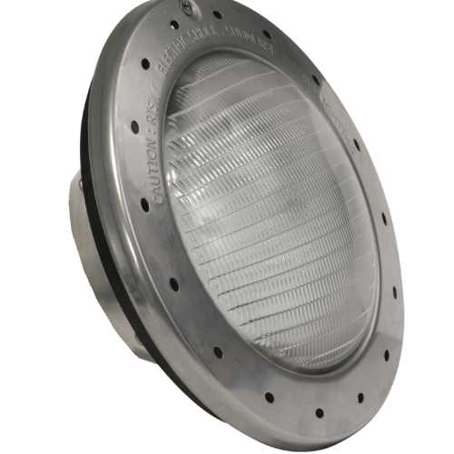 Jandy Large White LED Light, 120V, 42W, 5K, Stainless Steel Ring, 100' Cord