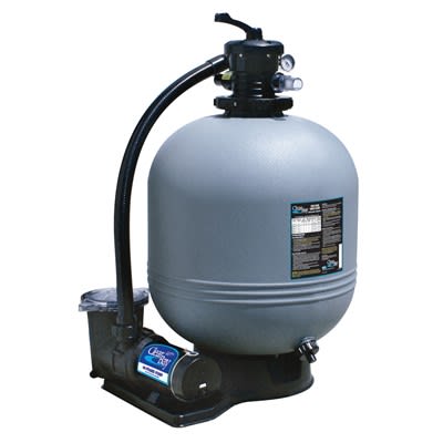 Waterway Plastics EDI 522-5347-6S 22" Oval Sand Filter System 1.00 Thp, 2-Speed Hi-Flo Ii, Side Discharge, With 3' Nema Cord | 522-5347-6S