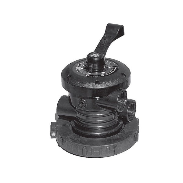 Waterway WVS003 | Multiport Valve w/ Split Clamp Sand Filter, Top Mount, 1.5