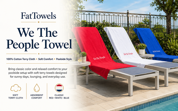 Fattowels | We The People Collection | Oversized & Ultra-Plush Cotton Towel
