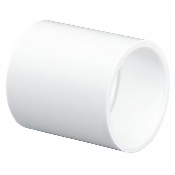 Westlake Pipe & Fittings | 429010BC | 1" Slip x Slip SCH 40 PVC Coupling