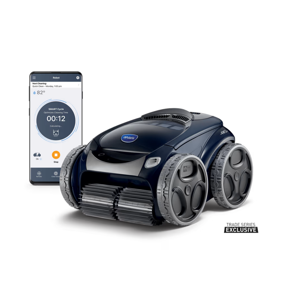 Polaris | FALPHAIQP | Alpha iQ+ Robotic Pool Cleaner with Caddy