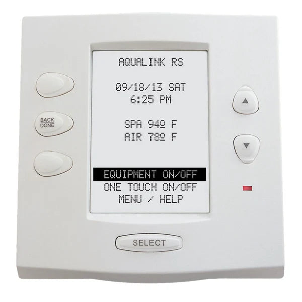Jandy AquaLink RS OneTouch Indoor Control Panel – White Model 7953