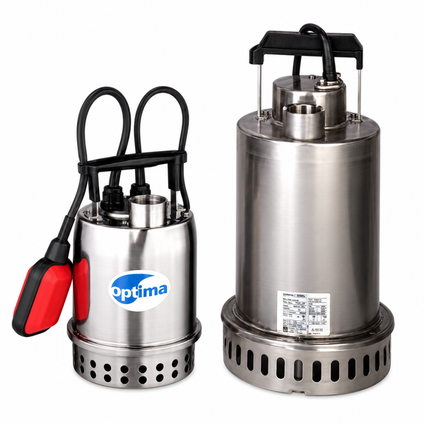 Ebara | OPTIMA-3AS1 | Stainless Steel Automatic Sump Pump 1/3 HP