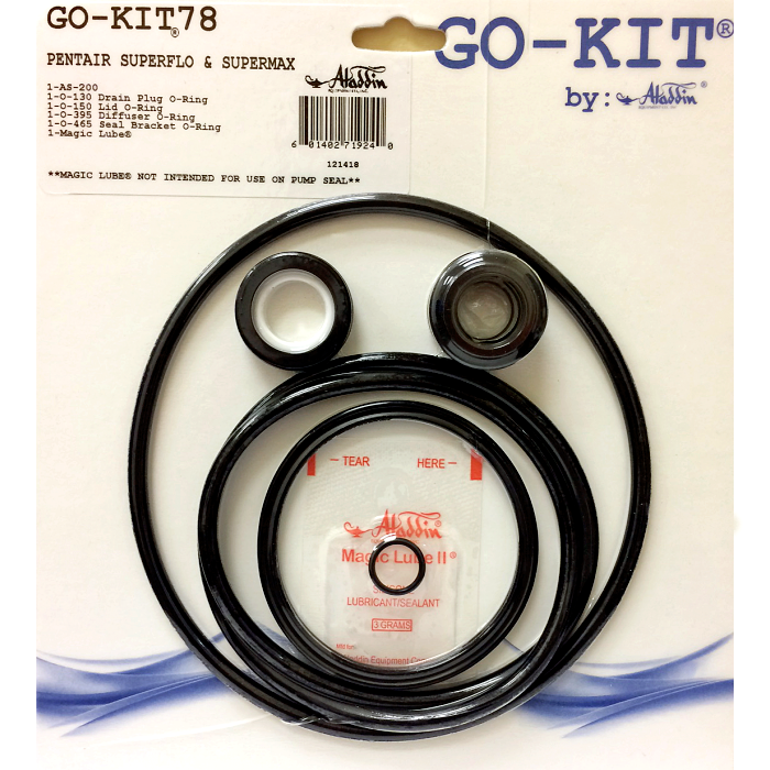 Aladdin | AEQGOKIT78 | GO-KIT78 Replacement Kit for Pentair SuperFlo Pump