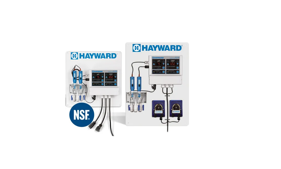 Hayward HCC2000CP Complete Package w/ Pre-mounted Chemical Feed Pumps | Turnkey Pool Chemistry Solution