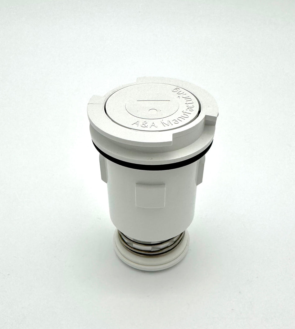 Pentair A&A 232201. White G4 Low Flow Internal Replacement Head.