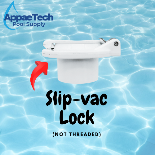 Slip Vac Lock Vacuum Port Slip fitting (White or Grey) Appaetech Industries