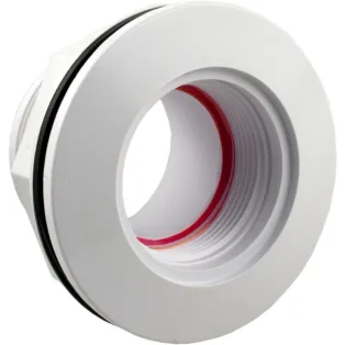 S.R. Smith | LNS-2A | White Fiberglass Lens Housing | Replacement Lens Housing with Nuts and Gaskets