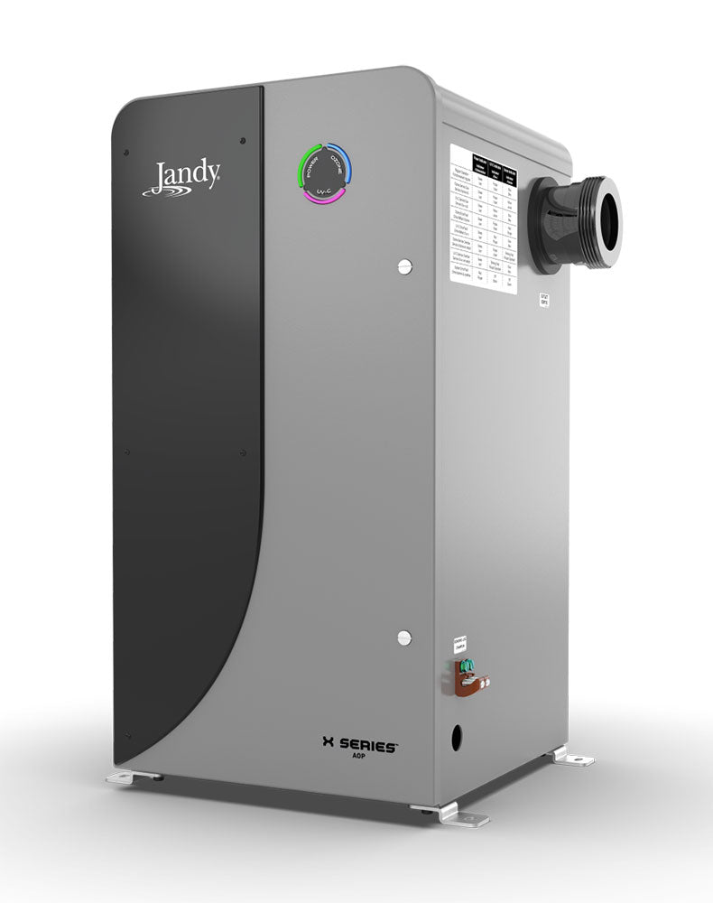 Jandy JAOPX350 X-Series X350 AOP ozone and UV-C pool sanitizer, 40,000 gallons, front view