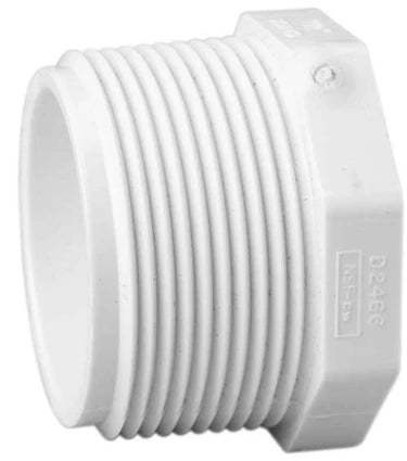 Westlake Pipe & Fittings | 450030 | 3" MPT SCH 40 PVC Plug