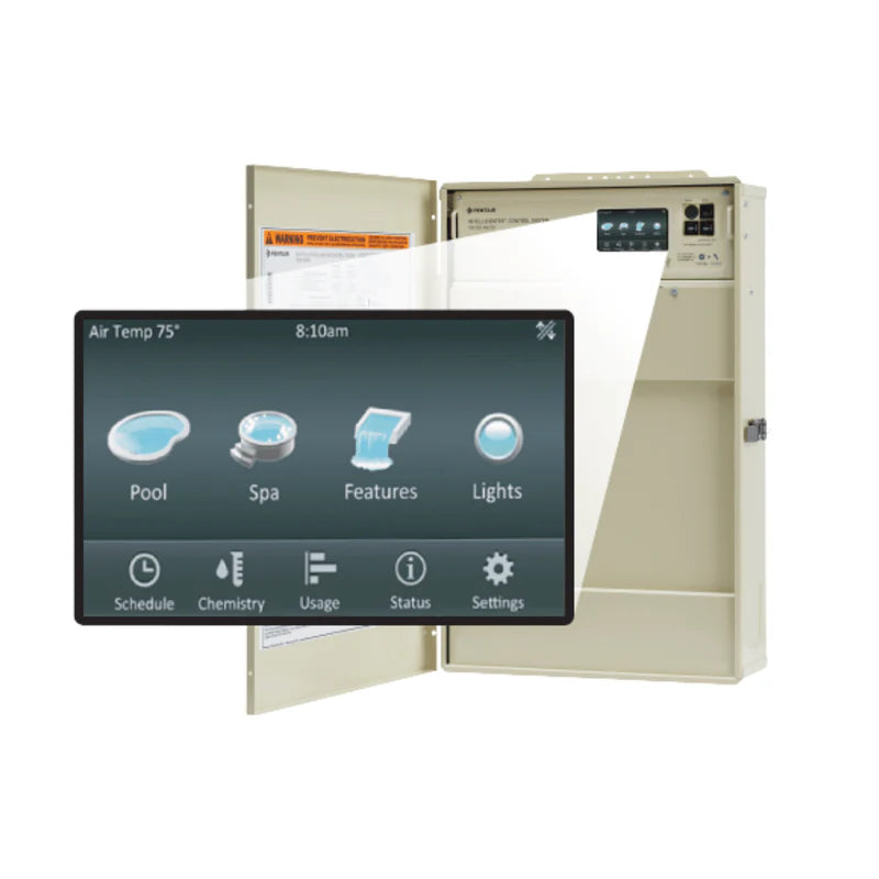 Pentair | 523962 | IntelliCenter i5P Pool Only System with Load Center, Wireless, IntelliChlor Plus40 Salt Cell