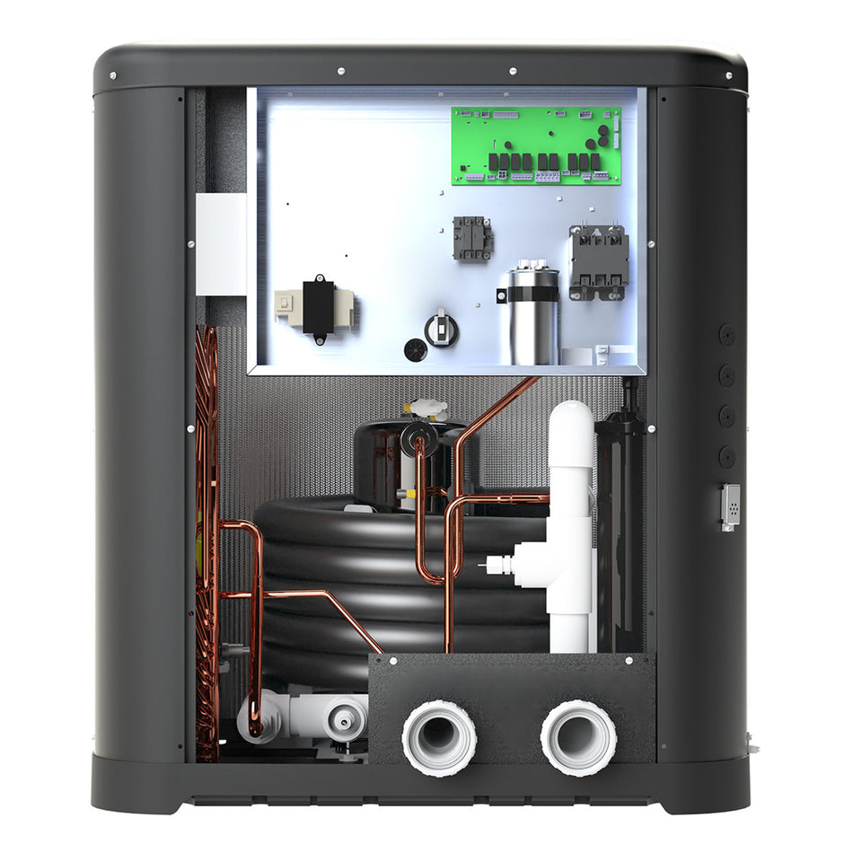 Raypak | TWPH-8550EHC08 | Crosswind V Deluxe Pool & Spa Heat/Cool Pump 139K BTU 208-230V