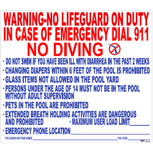 National Stock Sign | TX4148 | 41