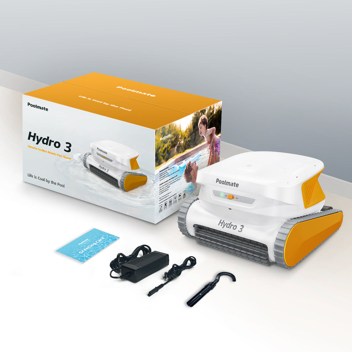 Poolmate | 40.40.500.0002 | Hydro 3 Cordless Pool Cleaner Poolmate