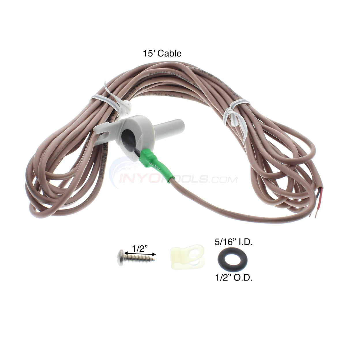 Jandy 7790 temperature sensor dimensions diagram