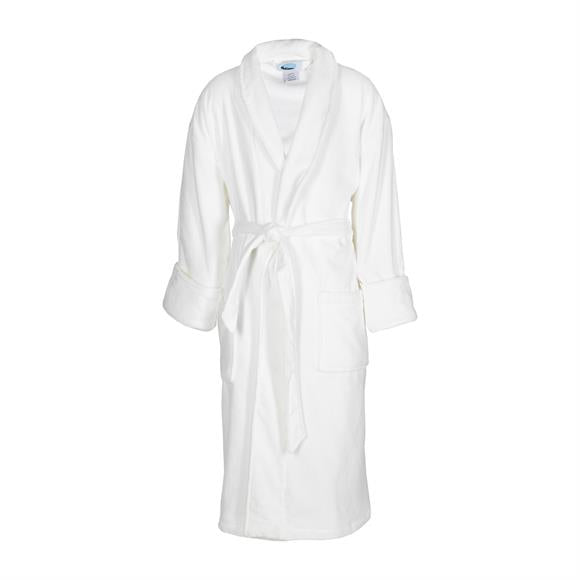 Fattowels Terry Velour Shawl Collar Robe - 100% Cotton Terry velour